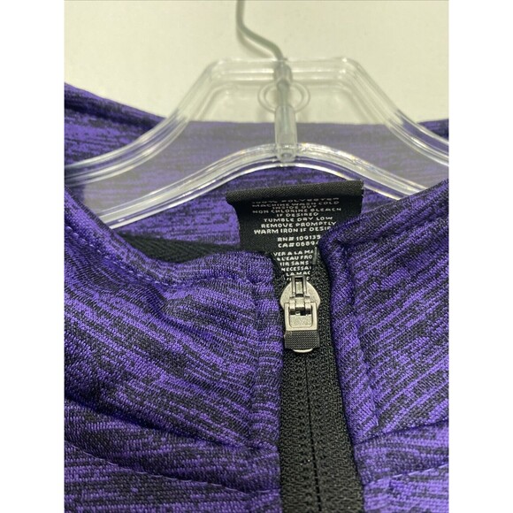 NBA LA Lakers Sweater Mens Size L Purple Logo Graphic Fleece Jacket Full Zip - Picture 5 of 16